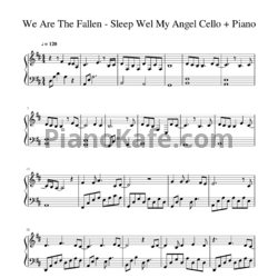 Ноты We Are The Fallen - Sleep well, my angel