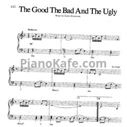 Ноты Ennio Morricone - The Good, The Bad and the Ugly  - предпросмотр