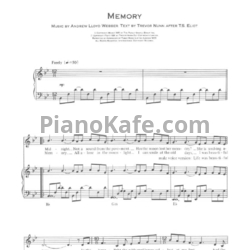 Ноты Barbara Streisand - Memory - предпросмотр