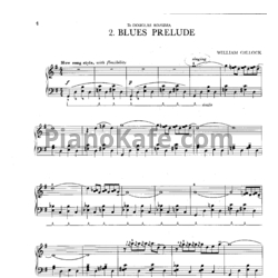 Ноты William Gillock - Blues prelude - предпросмотр