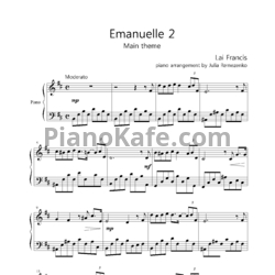 Ноты Francis Lai - Emanuelle 2 - предпросмотр
