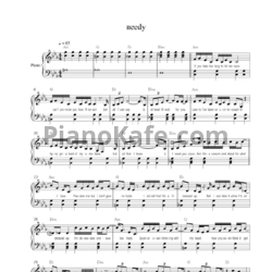 Ноты Ariana Grande - Needy - предпросмотр