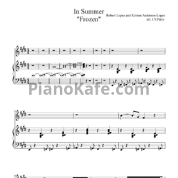 Ноты Kristen Anderson-Lopez - In summer - предпросмотр
