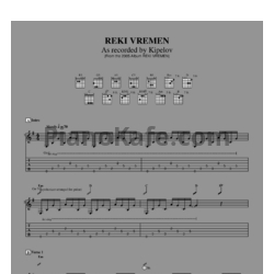 Ноты Кипелов - Реки времён - предпросмотр