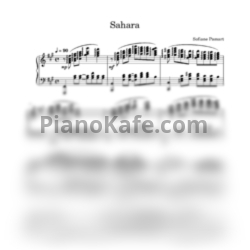Ноты Sofiane Pamart - Sahara - предпросмотр
