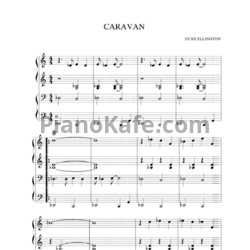 Ноты Duke Ellington - Caravan (для игры в 4 руки) - предпросмотр