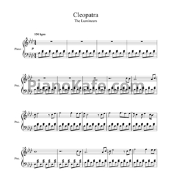 Ноты The Lumineers - Cleopatra