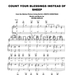 Ноты Irving Berlin - Count your blessings instead of sheep - предпросмотр