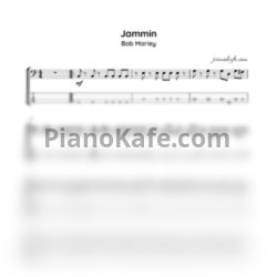 Ноты Bob Marley - Jammin - предпросмотр