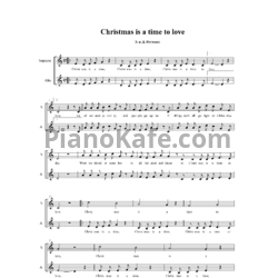 Ноты Э. и Д. Реттино - Christmas is a time to love