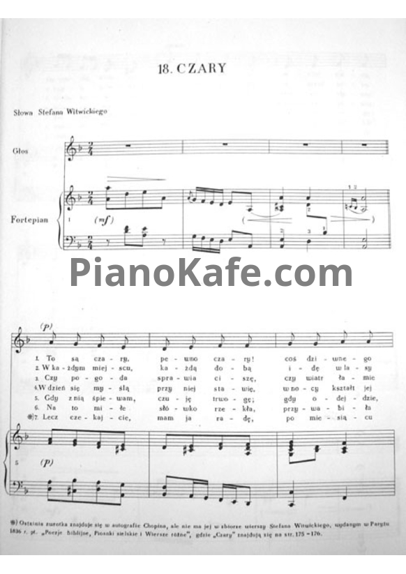 Ноты Ф. Шопен - Crazy (B. 51) - PianoKafe.com