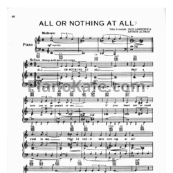 Ноты Frank Sinatra - Greatest hits - предпросмотр