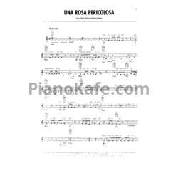 Ноты Adriano Celentano - Una rosa pericolosa - предпросмотр