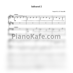 Ноты Arseny Rumachik - Infrared 2 (дуэт для фортепиано в 4 руки) - предпросмотр