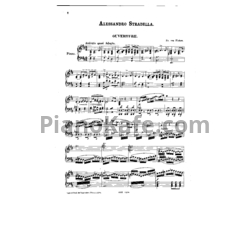 Ноты Фридрих фон Флотов - Опера "Алессандро Страделла" (Клавир) - предпросмотр