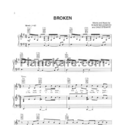 Ноты Seether feat. Amy Lee - Broken - предпросмотр