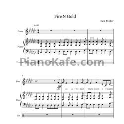Ноты Bea Miller - Fire n gold