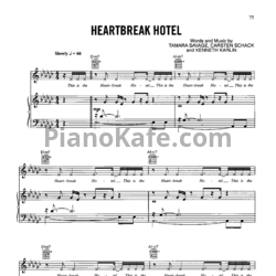 Ноты Whitney Houston feat. Faith Evans, Kelly Price - Heartbreak hotel - предпросмотр