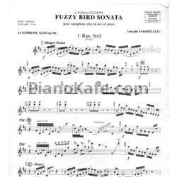 Ноты Yoshimatsu Takashi - Fuzzy bird sonata - предпросмотр