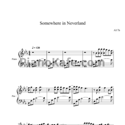 Ноты All Time Low - Somewhere In Neverland - предпросмотр