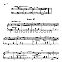 Ноты Альберт Лешгорн - Этюд (Соч. 169, №11) - предпросмотр