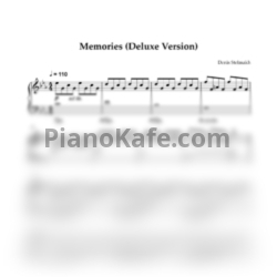 Ноты Denis Stelmakh - Memories (Deluxe Version) - предпросмотр