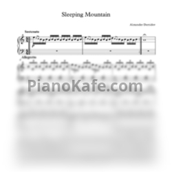 Ноты Alexander Demidov - Sleeping Mountain - предпросмотр