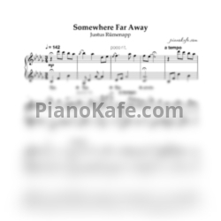 Ноты Justus Rümenapp - Somewhere far away