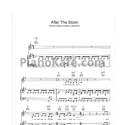 Ноты Mumford & Sons - After the storm - предпросмотр