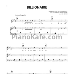 Ноты Биназир Ермаганбетова - Billionaire