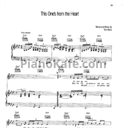 Ноты Tom Waits - 'Till the money runs out - предпросмотр