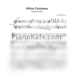 Ноты Andrea Bocelli - White Christmas