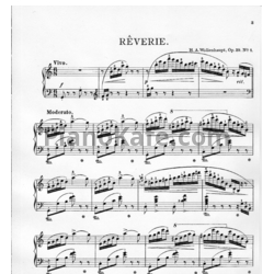 Ноты Герман Волленгаупт - Reverie (Соч. 29, №1) - предпросмотр