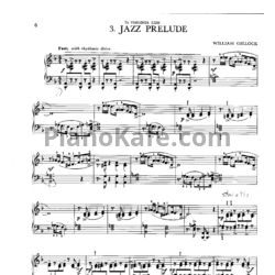 Ноты William Gillock - Jazz prelude - предпросмотр