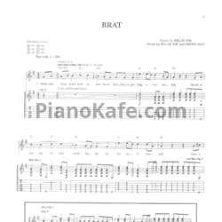 Ноты Green Day - Insomniac (Книга нот) - предпросмотр