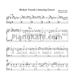 Ноты Hillsong Worship - Broken Vessels (Amazing grace)