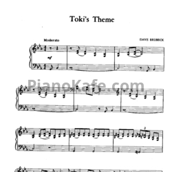 Ноты Dave Brubeck - Love ballade - предпросмотр