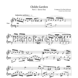 Ноты Dax Johnson - Childs garden. Part 1 - Zavior dax