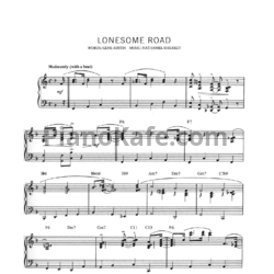 Ноты Nathaniel Shilkret - Lonesome road