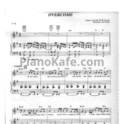 Ноты Live - Overcome