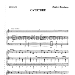 Ноты Stephen Sondheim - Bounce (Книга нот)