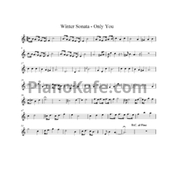 Ноты Ryu Si-won - Only you