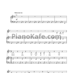 Ноты Taylor Swift - I think he knows - предпросмотр