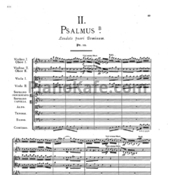 Ноты Георг Гендель - Псалом Laudate pueri dominum HWV 237 - предпросмотр