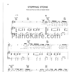 Ноты Duffy - Stepping stone