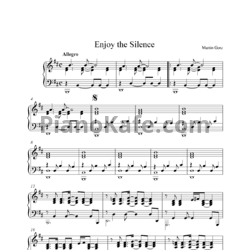 Ноты Depeche mode - Enjoy the silence