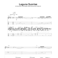 Ноты Black Sabbath - Laguna sunrise (Guitar tabs & Voice) - предпросмотр