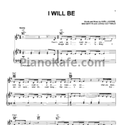 Ноты Leona Lewis - I will Be - предпросмотр