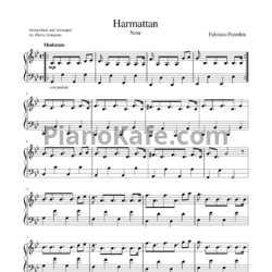 Ноты Fabrizio Paterlini - Harmattan - предпросмотр