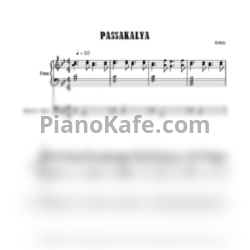 Ноты Jacques Loussier Trio - Passcaglia (Г. Гендель) - предпросмотр